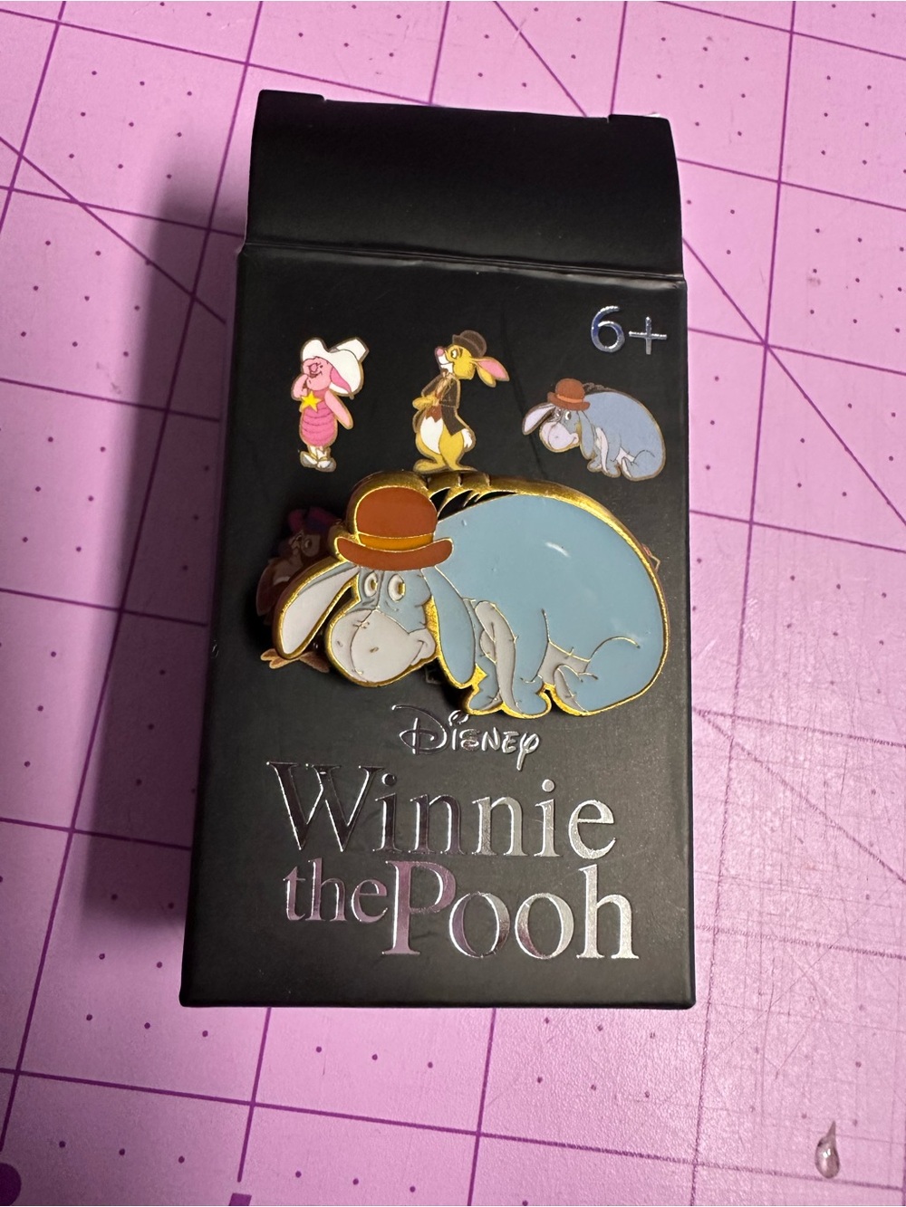 Loungefly Disney Winnie The Pooh Western Blind Box Enamel Pin packaging